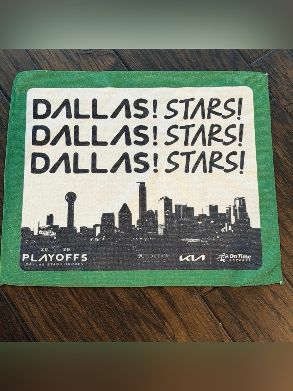 Dallas stars playoffs rally towel 2026